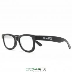 GloFX Standard Diffraction Glasses - Black - Clear - 5 Pack 10 GloFX Standard Diffraction Glasses - Black - Clear - 5 Pack