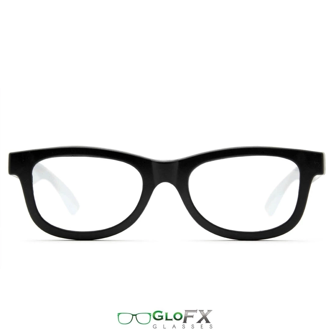 GloFX Standard Diffraction Glasses - Black - Clear - 10 Pack Deals 4 GloFX Standard Diffraction Glasses - Black - Clear - 10 Pack Deals