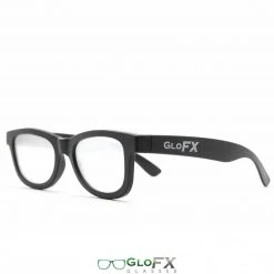 GloFX Standard Diffraction Glasses - Black - Clear - 10 Pack Deals 10 GloFX Standard Diffraction Glasses - Black - Clear - 10 Pack Deals