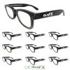 GloFX Standard Diffraction Glasses - Black - Clear - 10 Pack Deals 1 GloFX Standard Diffraction Glasses - Black - Clear - 10 Pack Deals