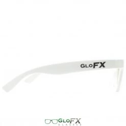 GloFX Standard Diffraction Glasses - White - Clear 9 GloFX Standard Diffraction Glasses - White - Clear
