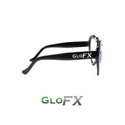 GloFX Heart Shaped Kaleidoscope Glasses - Black Rave Glasses & Goggles 11 GloFX Heart Shaped Kaleidoscope Glasses - Black Rave Glasses & Goggles