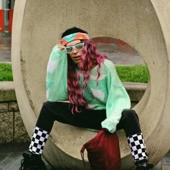 GloFX Ultimate Kaleidoscope Glasses - White - Bug-Eye 16 GloFX Ultimate Kaleidoscope Glasses - White - Bug-Eye