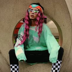 GloFX Ultimate Kaleidoscope Glasses - White - Bug-Eye 17 GloFX Ultimate Kaleidoscope Glasses - White - Bug-Eye