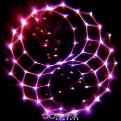 Rave Glasses & Goggles GloFX Kaleidoscope Glasses - Transparent Pink - Rainbow 16 Rave Glasses & Goggles GloFX Kaleidoscope Glasses - Transparent Pink - Rainbow