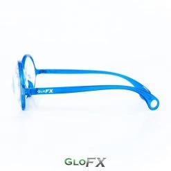 GloFX Kaleidoscope Glasses - Transparent Blue - Clear Rave Glasses & Goggles 13 GloFX Kaleidoscope Glasses - Transparent Blue - Clear Rave Glasses & Goggles