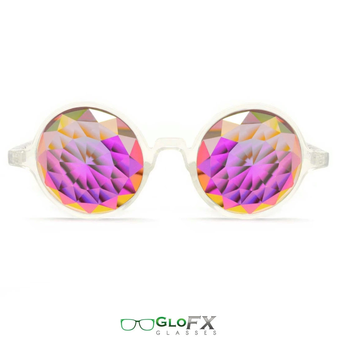 GloFX Kaleidoscope Glasses - Clear - Rainbow Fractal On Sale 3 GloFX Kaleidoscope Glasses - Clear - Rainbow Fractal On Sale