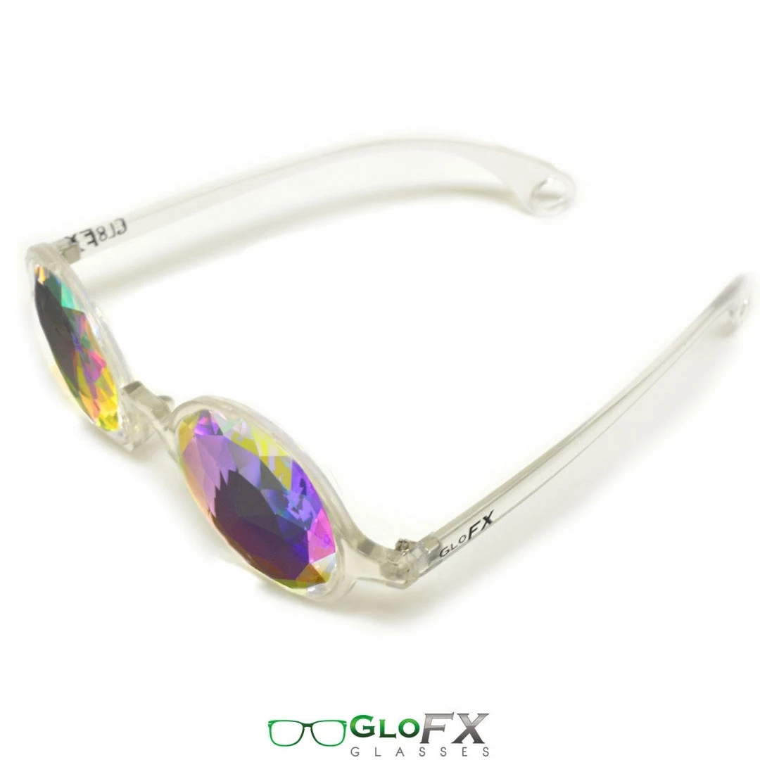 GloFX Kaleidoscope Glasses - Clear - Rainbow Fractal On Sale 5 GloFX Kaleidoscope Glasses - Clear - Rainbow Fractal On Sale