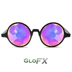 GloFX Kaleidoscope Glasses - Black - Sacred Staff Picks