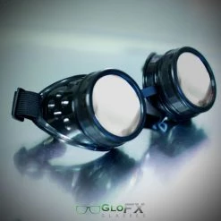 GloFX Diffraction Goggles - Black - Emerald Tinted 13 GloFX Diffraction Goggles - Black - Emerald Tinted