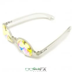 GloFX Kaleidoscope Glasses - Clear - Rainbow Wormhole 15 GloFX Kaleidoscope Glasses - Clear - Rainbow Wormhole