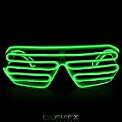 GloFX Luminescence Shutter Frames - White With Lime