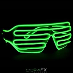 GloFX Luminescence Shutter Frames - White With Lime