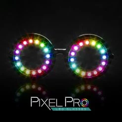 GloFX Pixel Pro LED Glasses New In