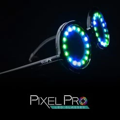 GloFX Pixel Pro LED Glasses New In