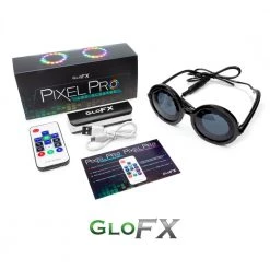 GloFX Pixel Pro LED Glasses New In