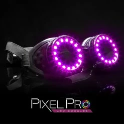 GloFX Pixel Pro LED Goggles New In
