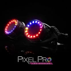 GloFX Pixel Pro LED Goggles New In