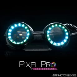 GloFX Pixel Pro LED Goggles New In
