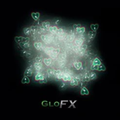 GloFX Heart Effect Diffraction Goggles - Black