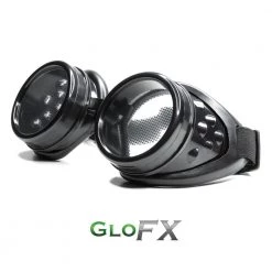 GloFX Heart Effect Diffraction Goggles - Black 12 GloFX Heart Effect Diffraction Goggles - Black