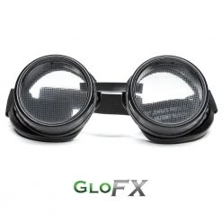 GloFX Heart Effect Diffraction Goggles - Black 11 GloFX Heart Effect Diffraction Goggles - Black