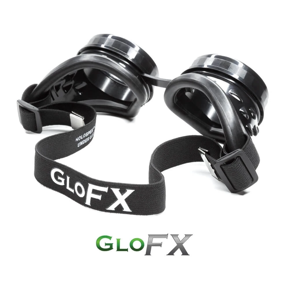 GloFX Heart Effect Diffraction Goggles - Black 7 GloFX Heart Effect Diffraction Goggles - Black