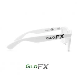 GloFX Heart Effect Diffraction Glasses - White 9 GloFX Heart Effect Diffraction Glasses - White