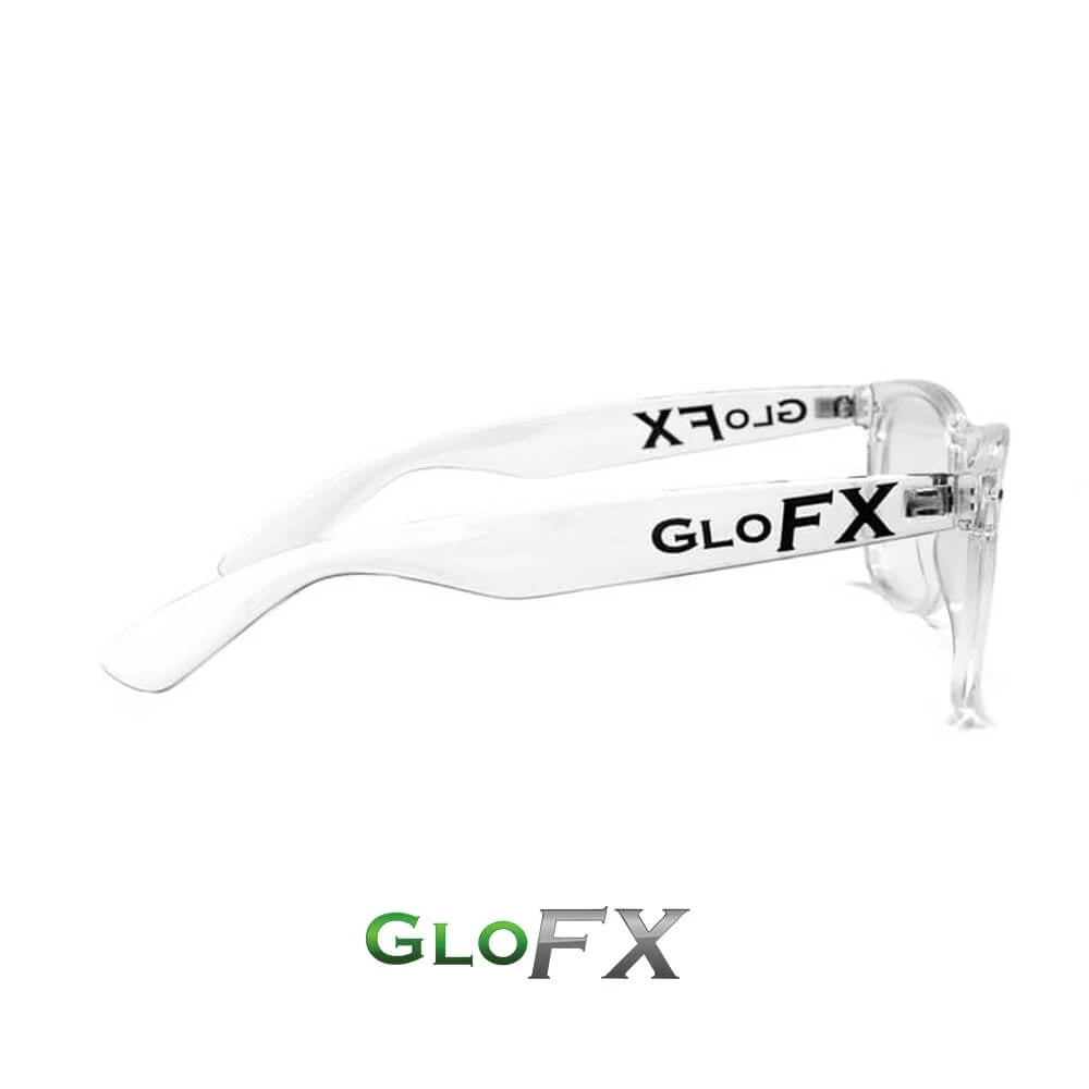 The Essentials GloFX Heart Effect Diffraction Glasses - Clear 5 The Essentials GloFX Heart Effect Diffraction Glasses - Clear