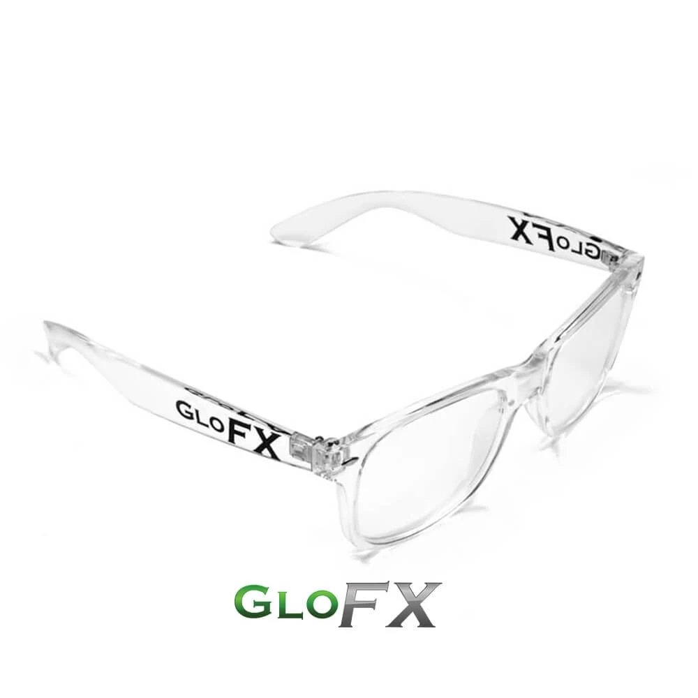 The Essentials GloFX Heart Effect Diffraction Glasses - Clear 6 The Essentials GloFX Heart Effect Diffraction Glasses - Clear