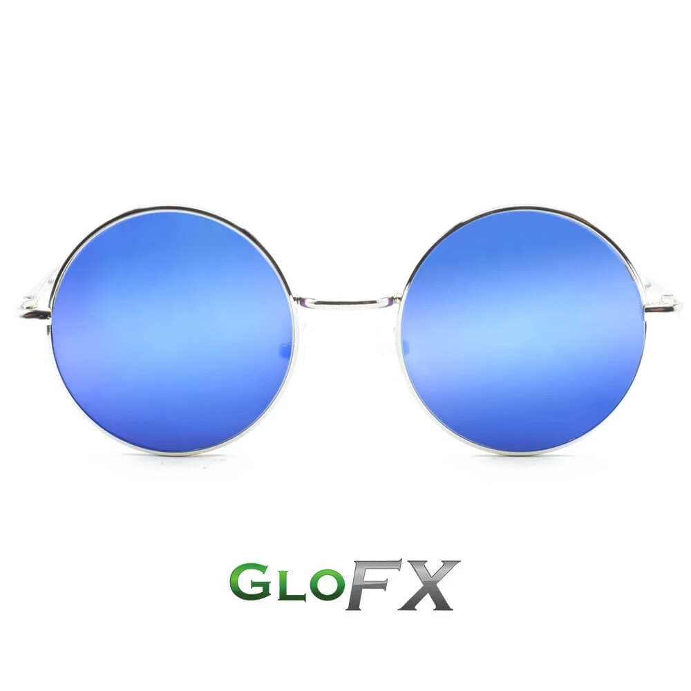 New In GloFX Imagine Diffraction Glasses - Blue Mirror 3 New In GloFX Imagine Diffraction Glasses - Blue Mirror