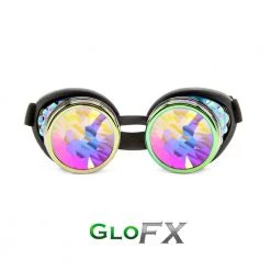GloFX Kaleidoscope Goggles - Polychrome - Rainbow Fractal On Sale