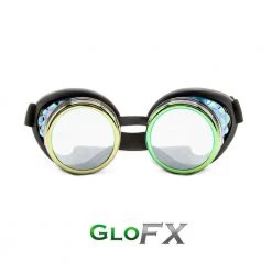 Rave Glasses & Goggles GloFX Diffraction Goggles - Polychrome - Clear