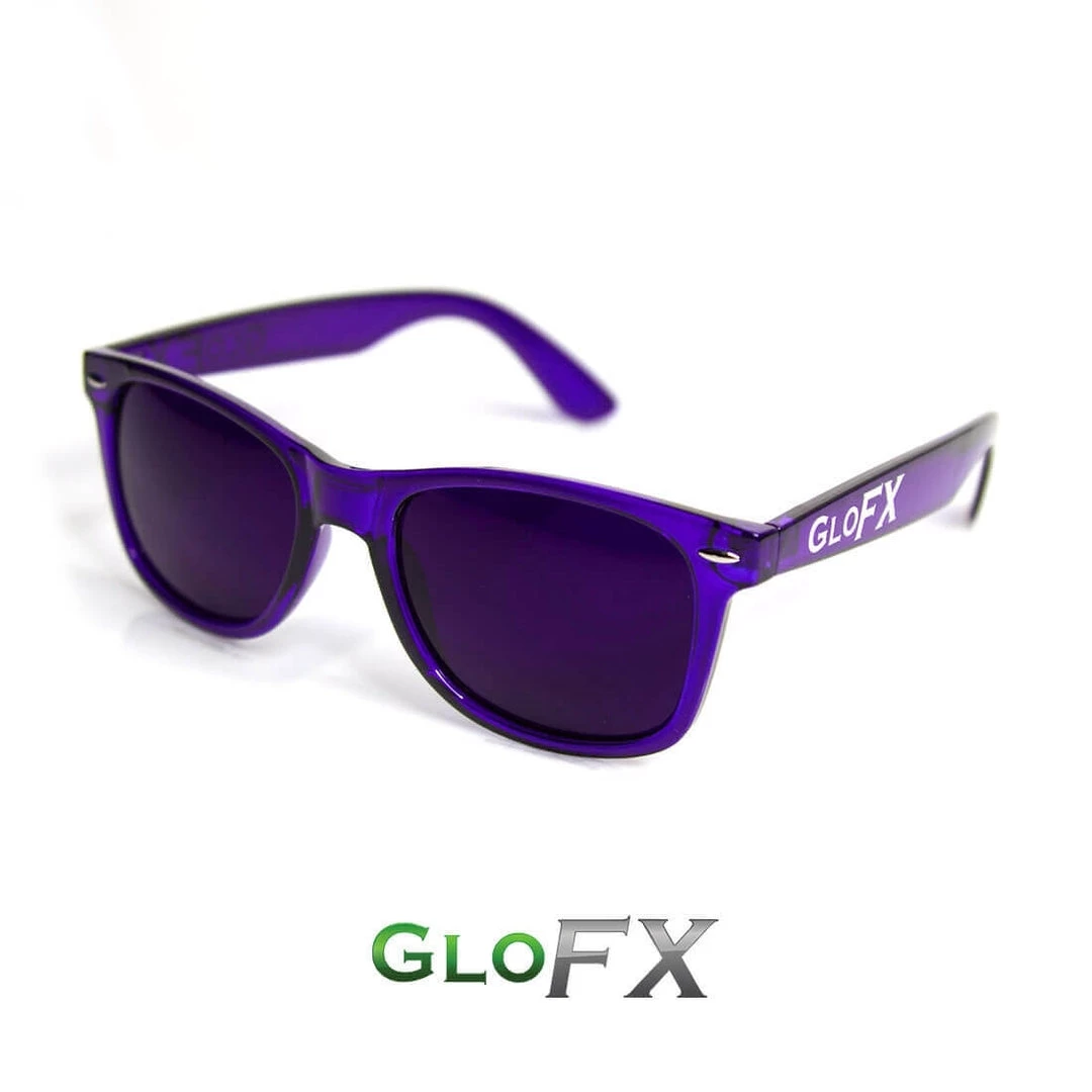 Rave Glasses & Goggles GloFX Colour Therapy Glasses - Indigo 4 Rave Glasses & Goggles GloFX Colour Therapy Glasses - Indigo