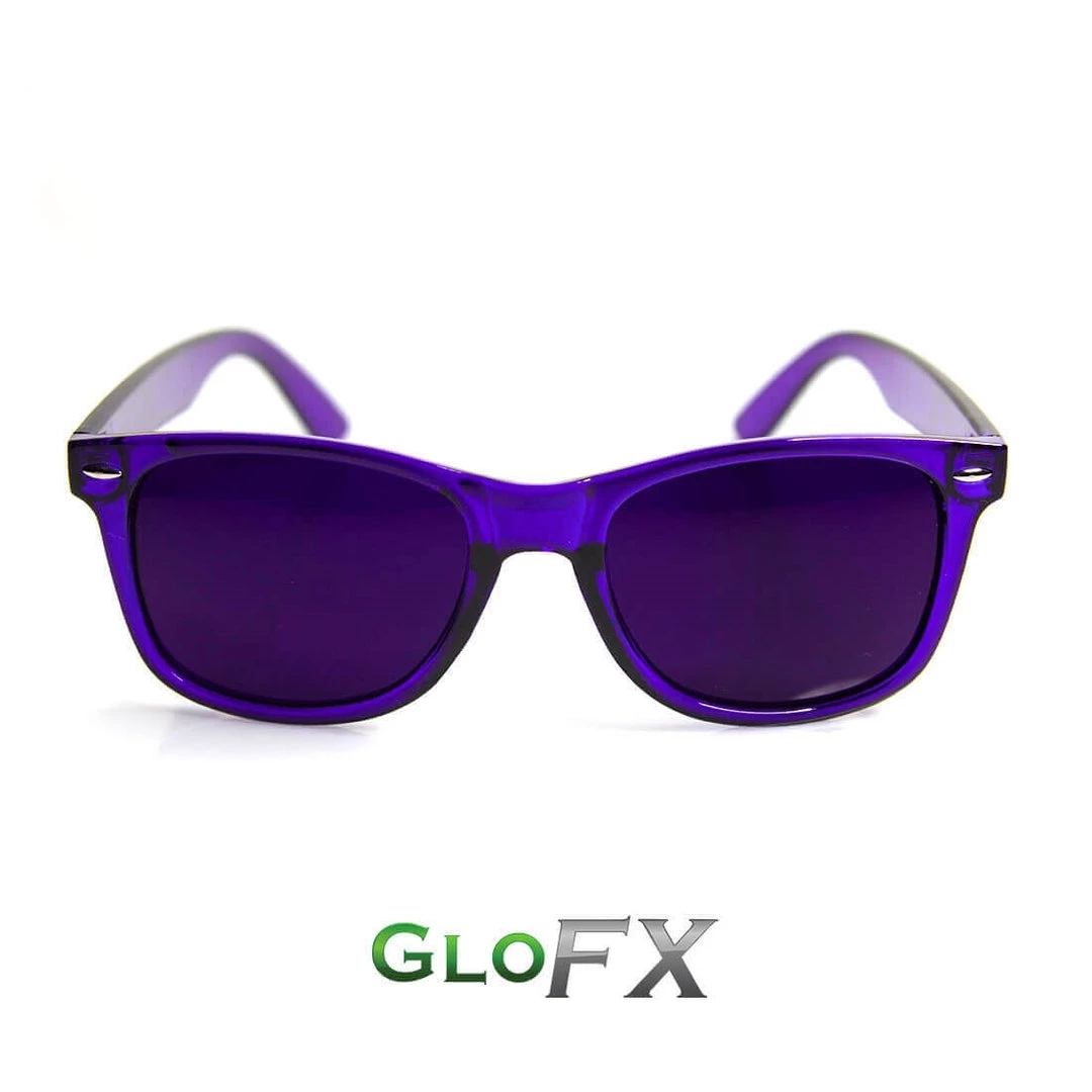 Rave Glasses & Goggles GloFX Colour Therapy Glasses - Indigo 5 Rave Glasses & Goggles GloFX Colour Therapy Glasses - Indigo