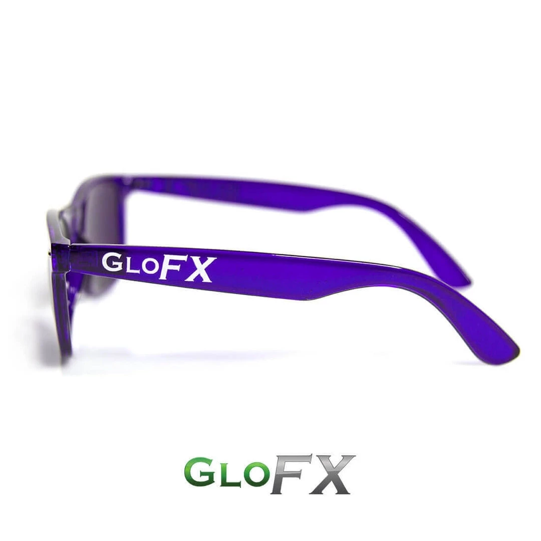 Rave Glasses & Goggles GloFX Colour Therapy Glasses - Indigo 6 Rave Glasses & Goggles GloFX Colour Therapy Glasses - Indigo