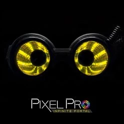 New In GloFX Pixel Pro Infinite Portal LED Goggles