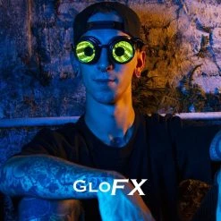 New In GloFX Pixel Pro Infinite Portal LED Goggles