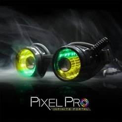 New In GloFX Pixel Pro Infinite Portal LED Goggles