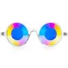 GloFX Kaleidoscope Glasses - Clear - Wormhole Flat Back New In 1 GloFX Kaleidoscope Glasses - Clear - Wormhole Flat Back New In