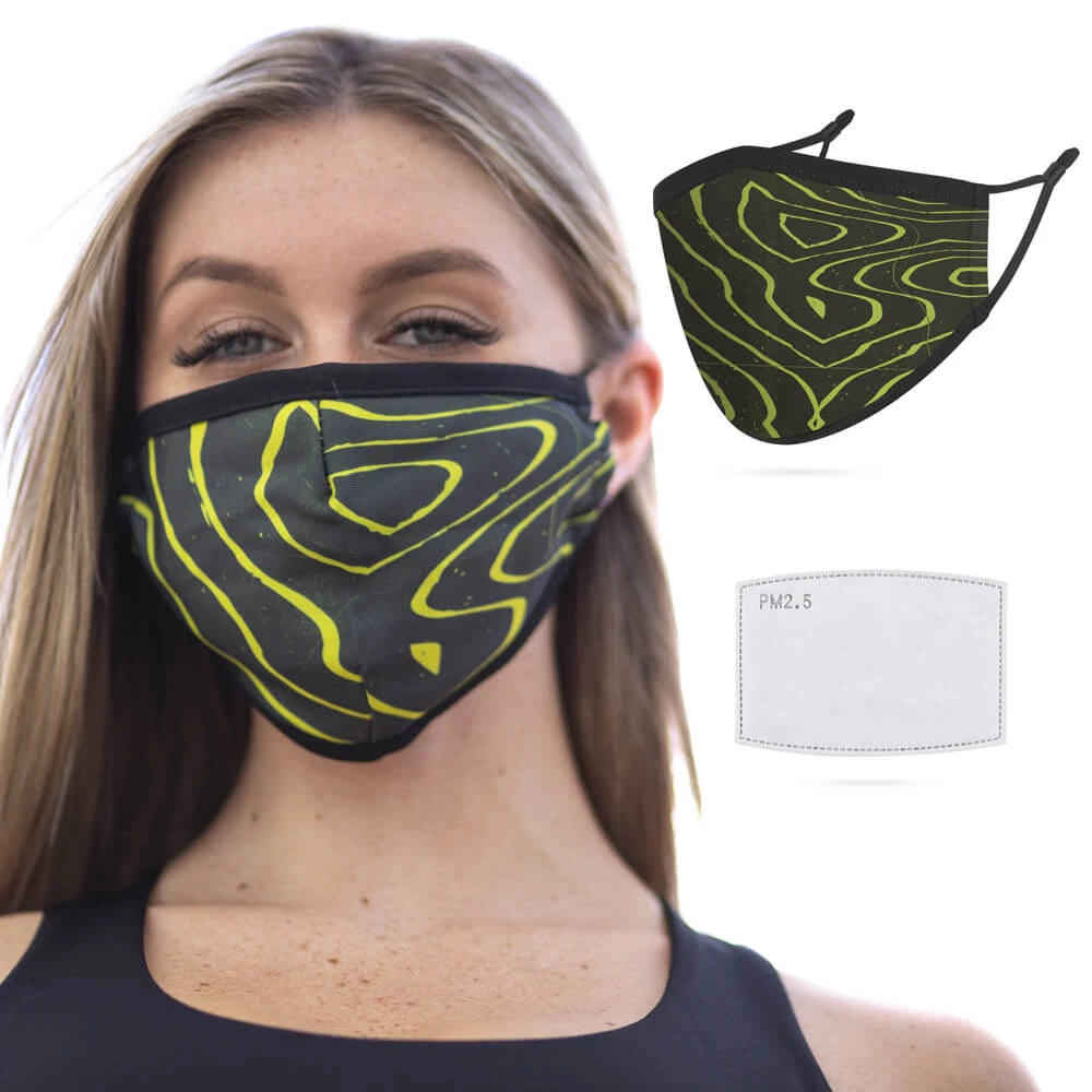 The Rave Cave Reusable Face Masks - Sonic Blast New In 3 The Rave Cave Reusable Face Masks - Sonic Blast New In