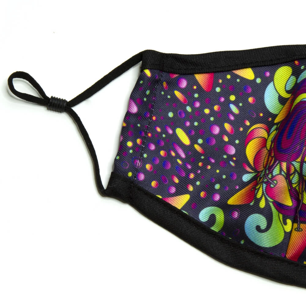 The Rave Cave New In Reusable Face Masks - Wild Flower 8 The Rave Cave New In Reusable Face Masks - Wild Flower