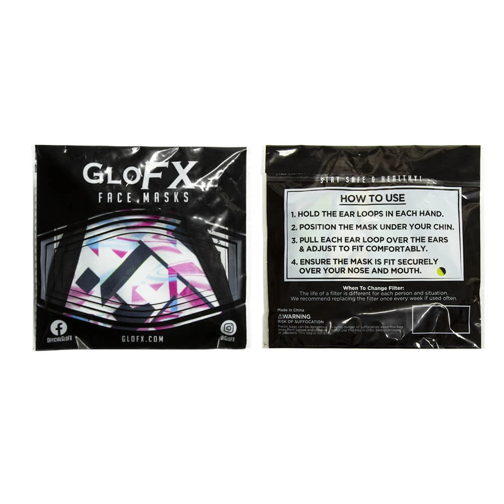 The Rave Cave New In Reusable Face Masks - Ice Prism 10 The Rave Cave New In Reusable Face Masks - Ice Prism