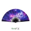 GloFX Festival Folding Fan - Galaxy Rave Gear