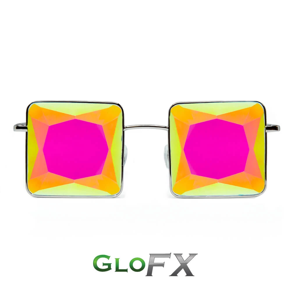 GloFX MC Squared Kaleidoscope Glasses 3 GloFX MC Squared Kaleidoscope Glasses