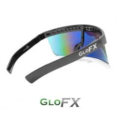 GloFX Galactic Invader Diffraction Visor - Rainbow Gradient New In 11 GloFX Galactic Invader Diffraction Visor - Rainbow Gradient New In