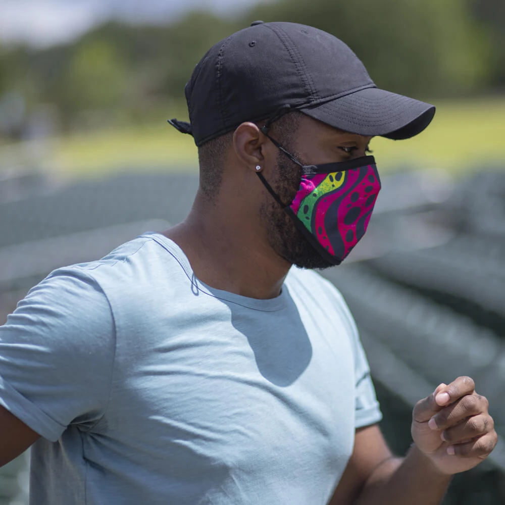 The Rave Cave New In Reusable Face Masks - Heat Wave 6 The Rave Cave New In Reusable Face Masks - Heat Wave