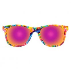 GloFX Kandi Swirl Diffraction Glasses - Rainbow Gradient