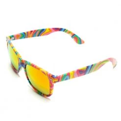 GloFX Kandi Swirl Diffraction Glasses - Rainbow Gradient