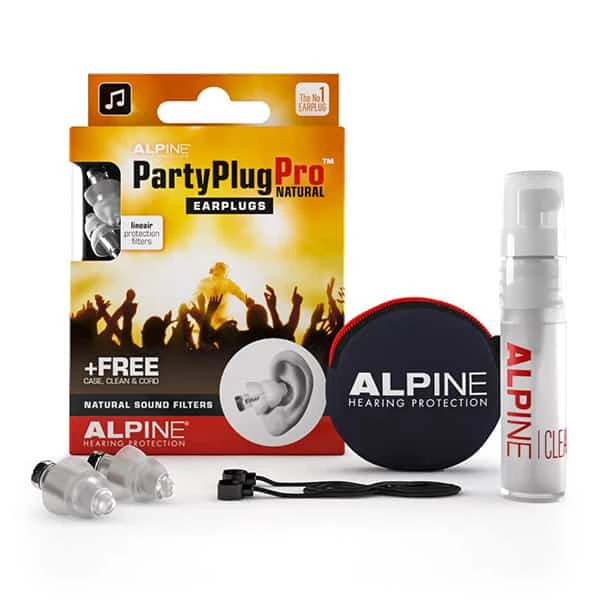 Alpine Hearing Protection The Essentials Alpine PartyPlug Pro Natural Earplugs 4 Alpine Hearing Protection The Essentials Alpine PartyPlug Pro Natural Earplugs